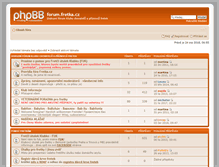 Tablet Screenshot of phpbb3.fretka.cz